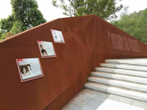 武汉耐候钢挡土墙